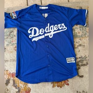 Dodgers blue majestic Jersey